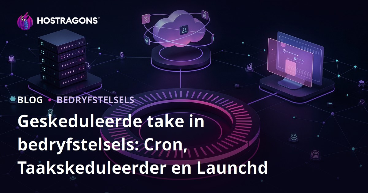 Geskeduleerde take in bedryfstelsels: Cron, Taakskeduleerder en Launchd