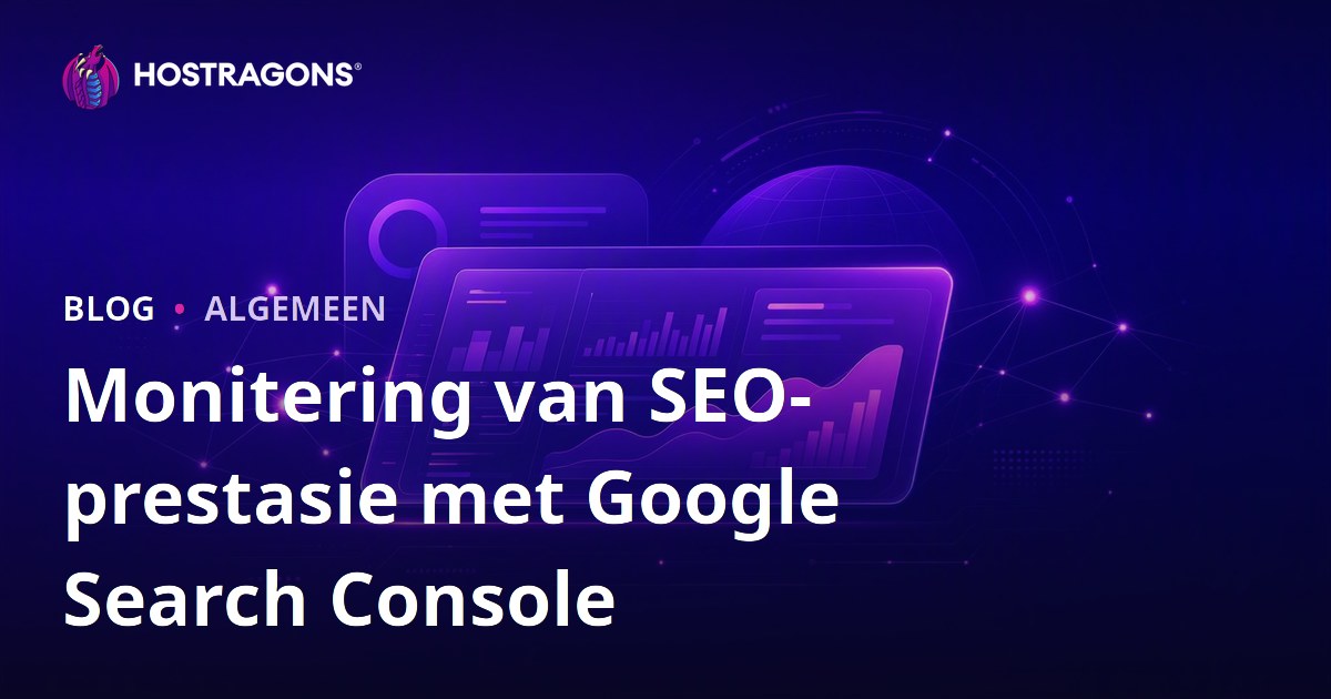 Monitering van SEO-prestasie met Google Search Console