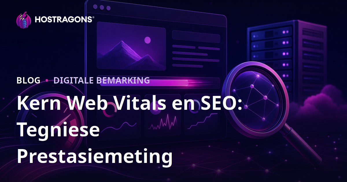 Kern Web Vitals en SEO: Tegniese Prestasiemeting