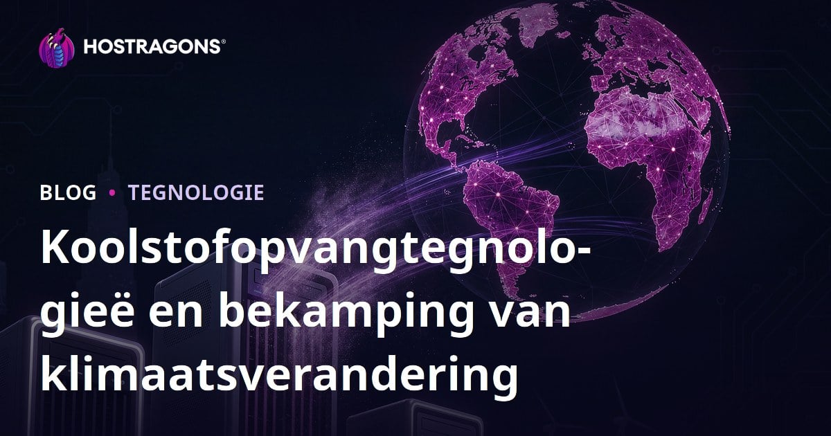 Koolstofopvangtegnologieë en bekamping van klimaatsverandering