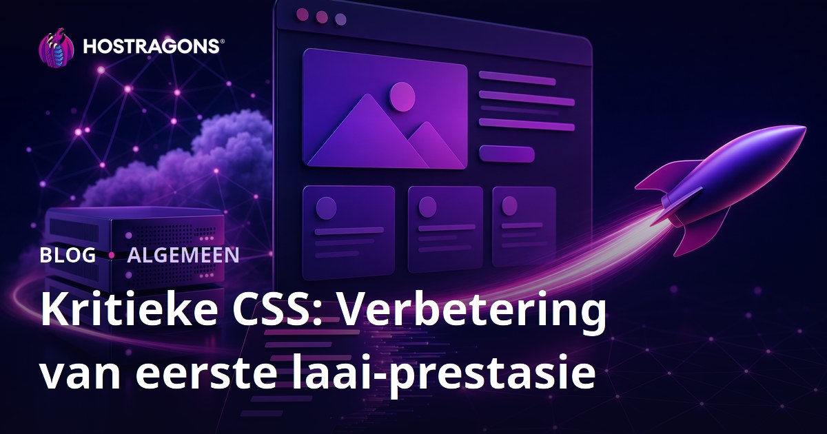 Kritieke CSS: Verbetering van eerste laai-prestasie