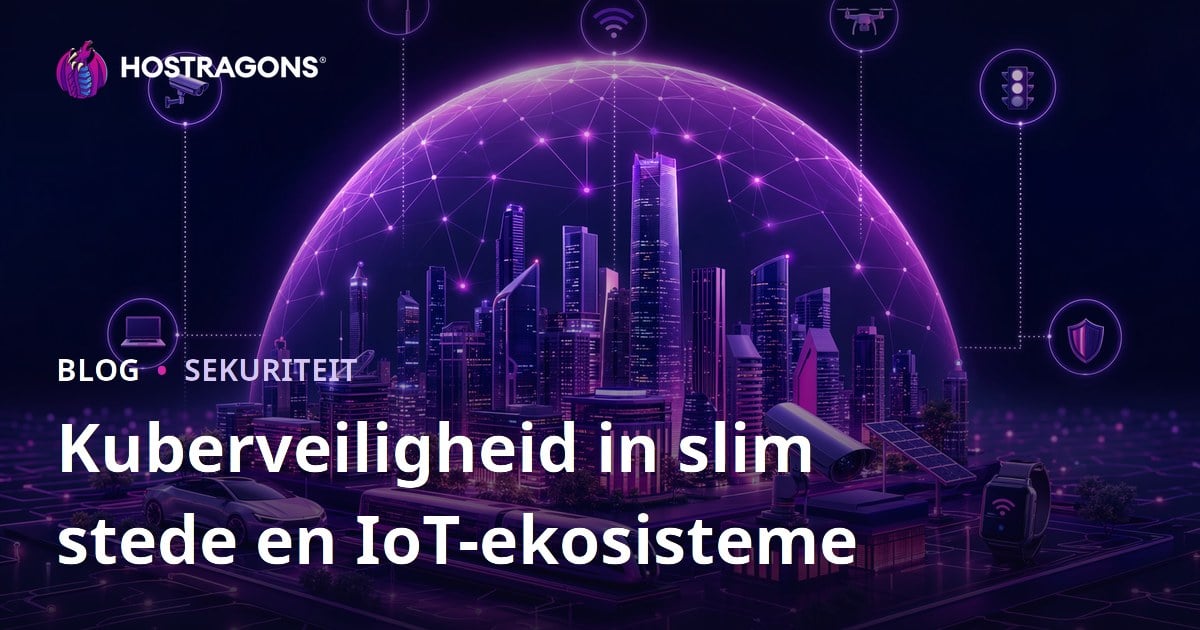 Kuberveiligheid in slim stede en IoT-ekosisteme