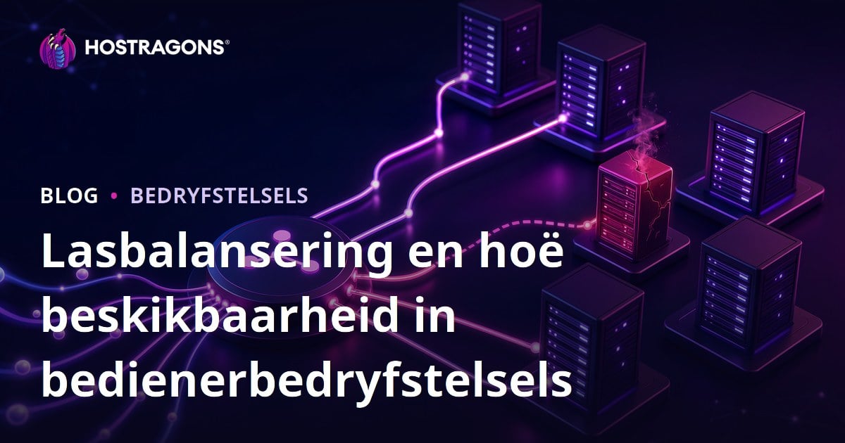 Lasbalansering en hoë beskikbaarheid in bedienerbedryfstelsels