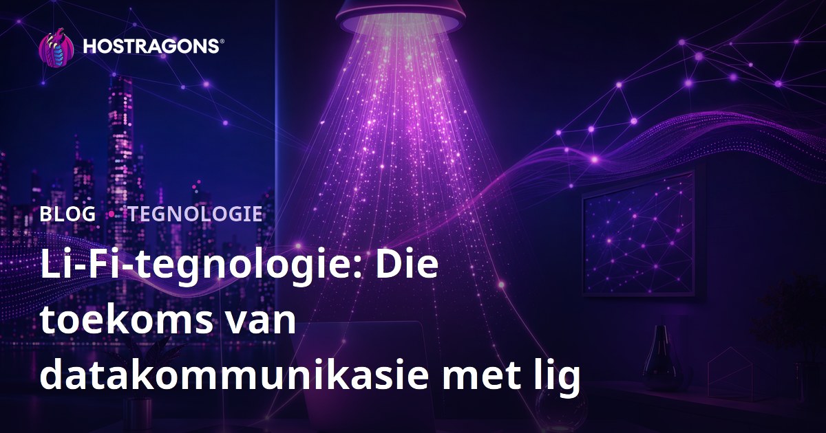 Li-Fi-tegnologie: Die toekoms van datakommunikasie met lig