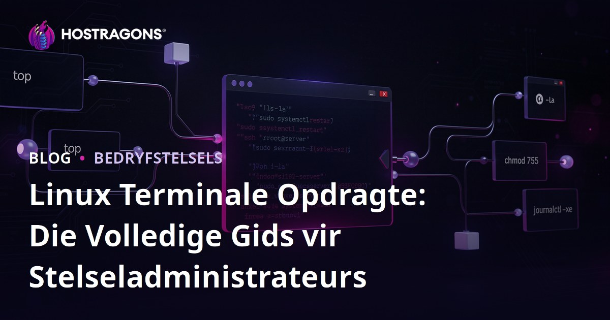 Linux Terminale Opdragte: Die Volledige Gids vir Stelseladministrateurs