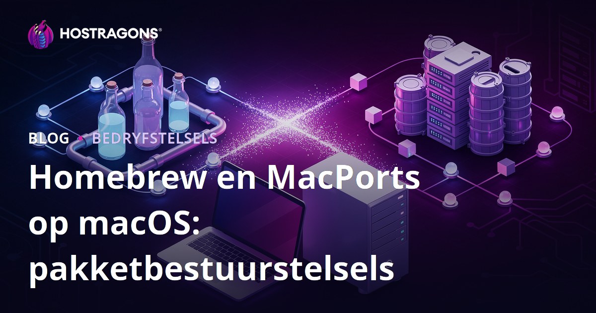 Homebrew en MacPorts op macOS: pakketbestuurstelsels