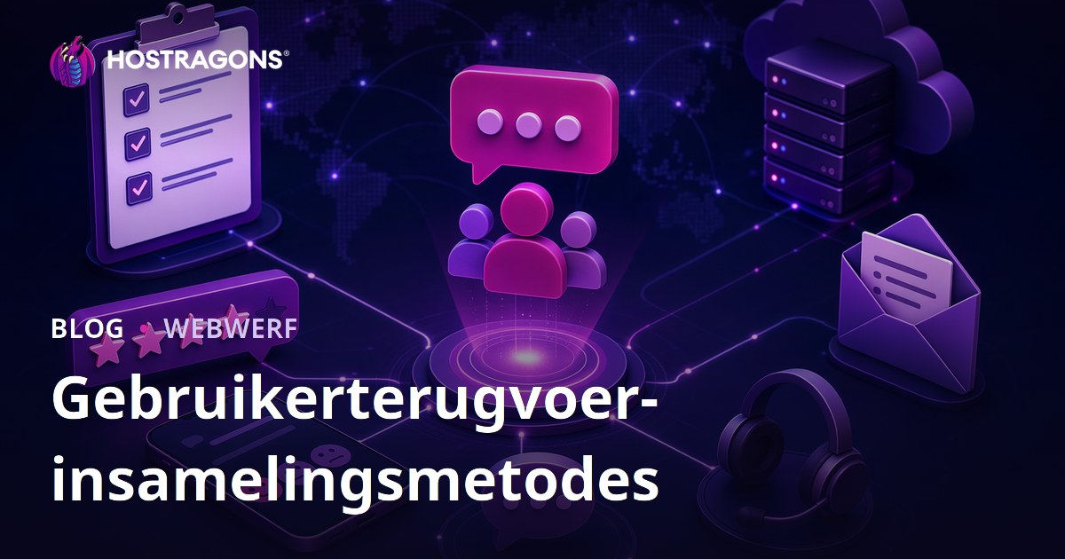 Gebruikerterugvoer-insamelingsmetodes