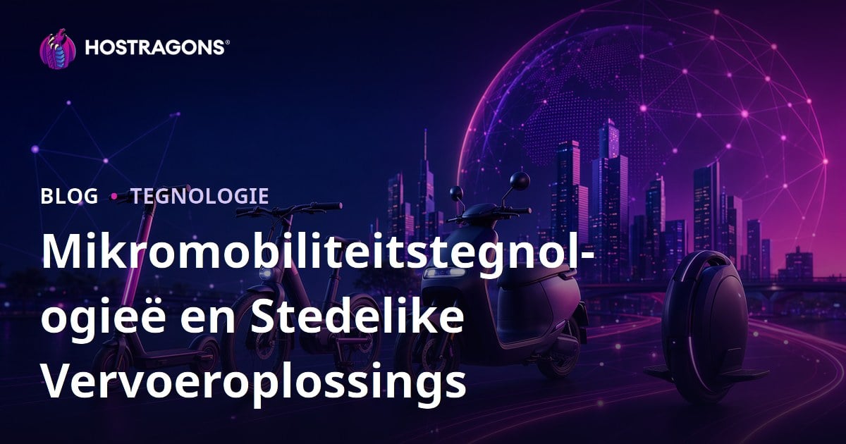 Mikromobiliteitstegnologieë en Stedelike Vervoeroplossings