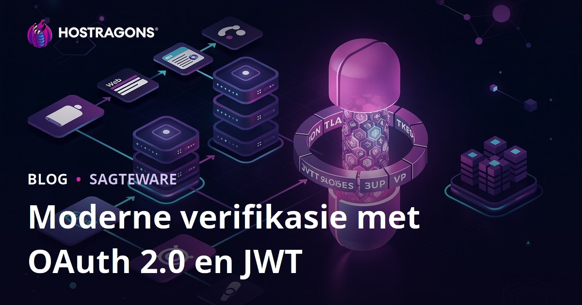 Moderne verifikasie met OAuth 2.0 en JWT