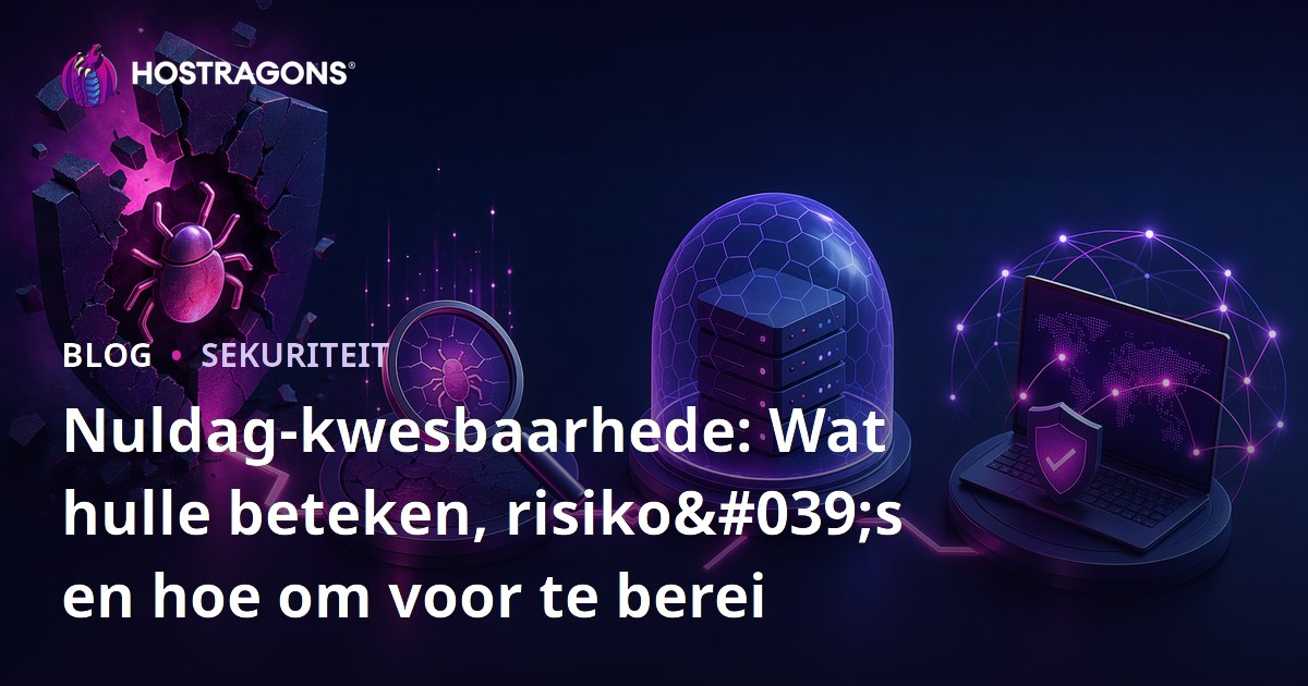 Nuldag-kwesbaarhede: Wat hulle beteken, risiko's en hoe om voor te berei