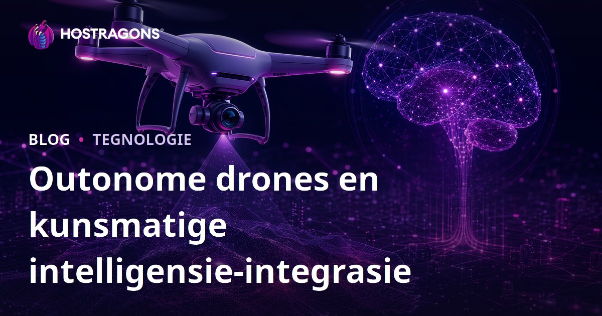 Outonome drones en kunsmatige intelligensie-integrasie
