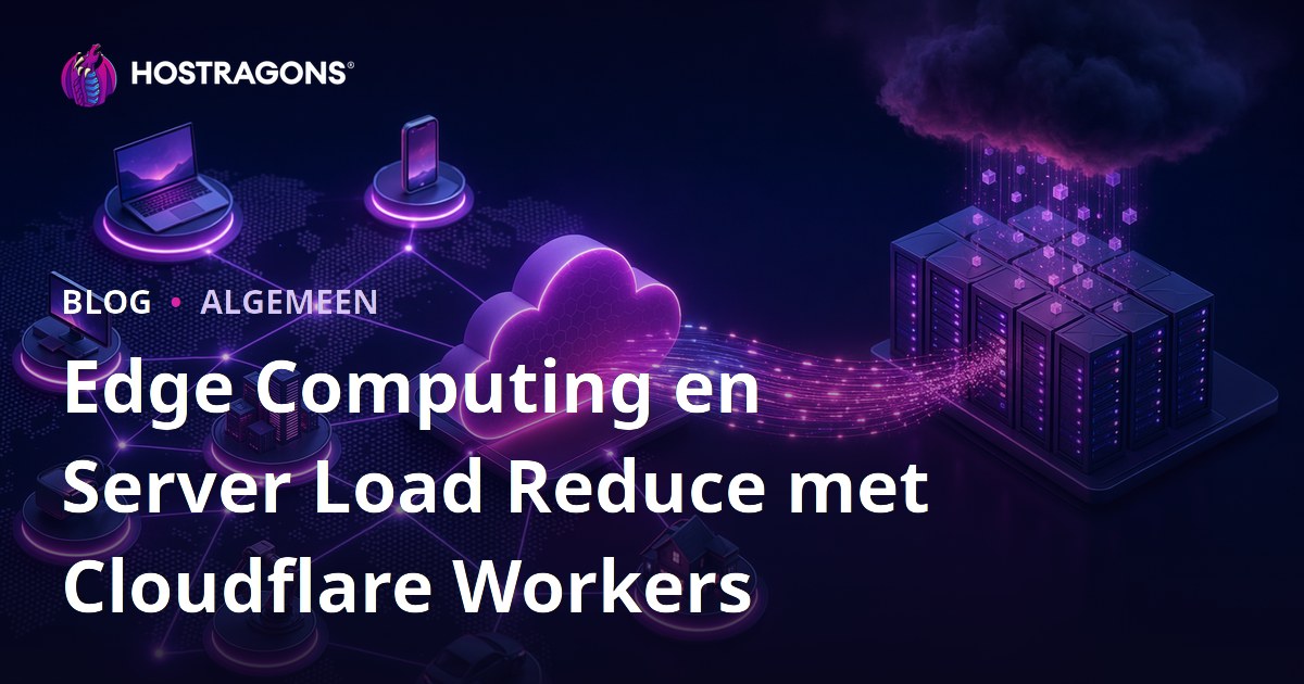 Edge Computing en Server Load Reduce met Cloudflare Workers