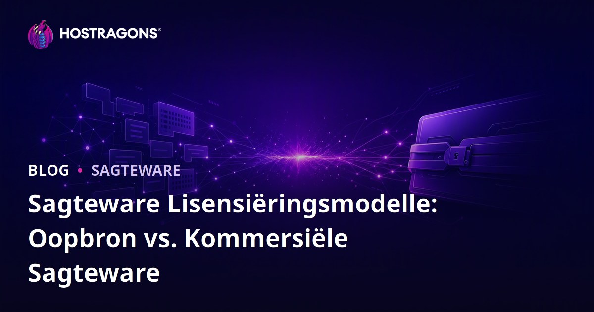 Sagteware Lisensiëringsmodelle: Oopbron vs. Kommersiële Sagteware