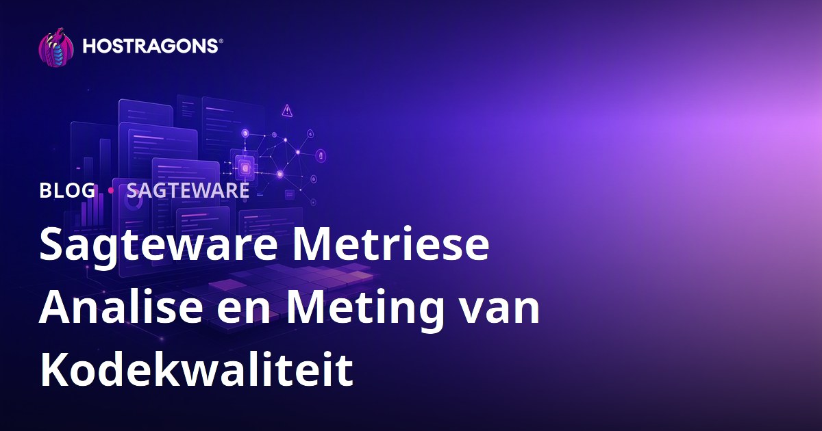 Sagteware Metriese Analise en Meting van Kodekwaliteit