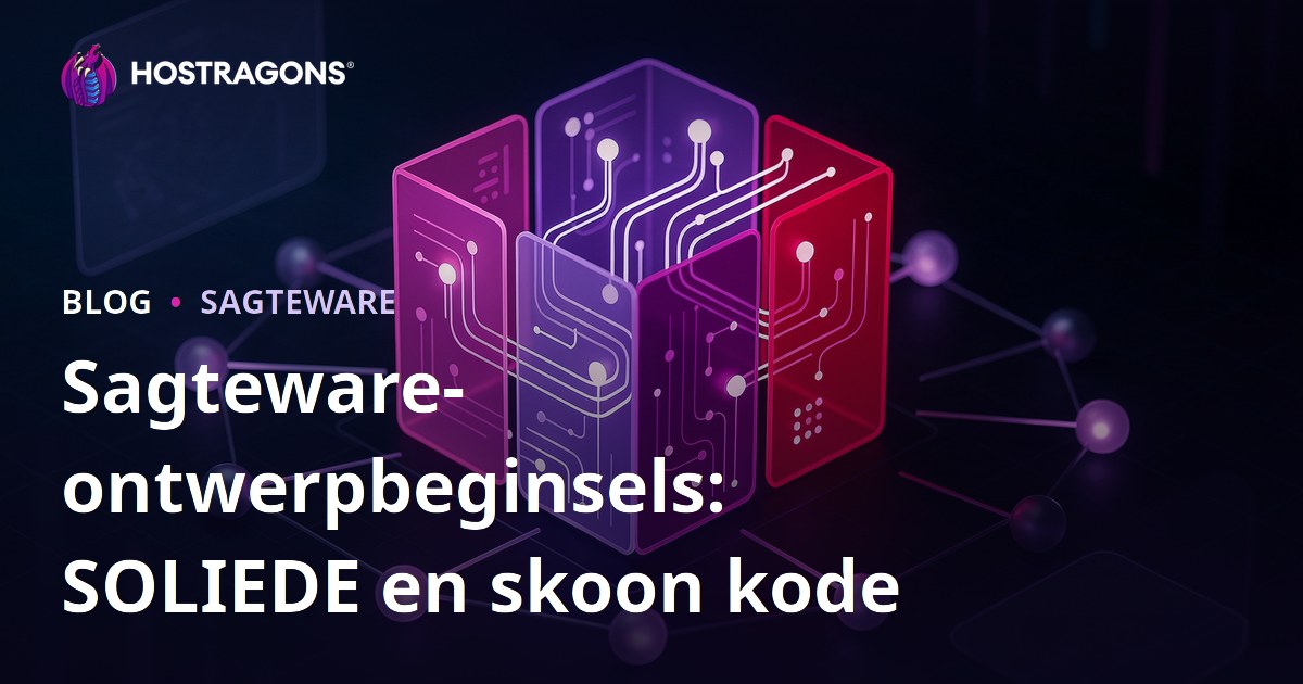 Sagteware-ontwerpbeginsels: SOLIEDE en skoon kode