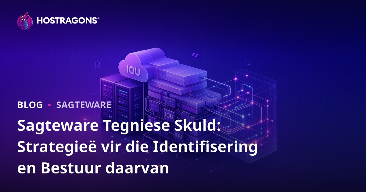 Sagteware Tegniese Skuld: Strategieë vir die Identifisering en Bestuur daarvan