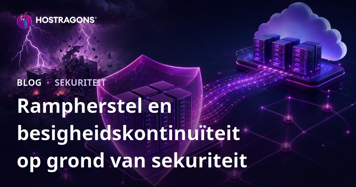 Rampherstel en besigheidskontinuïteit op grond van sekuriteit