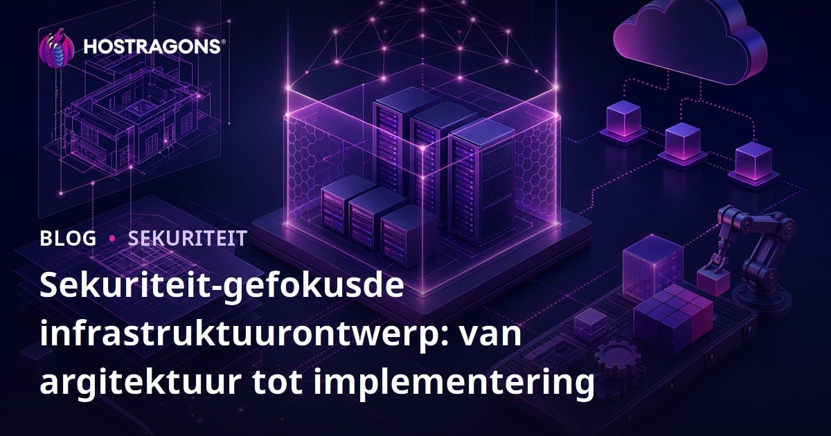 Sekuriteit-gefokusde infrastruktuurontwerp: van argitektuur tot implementering