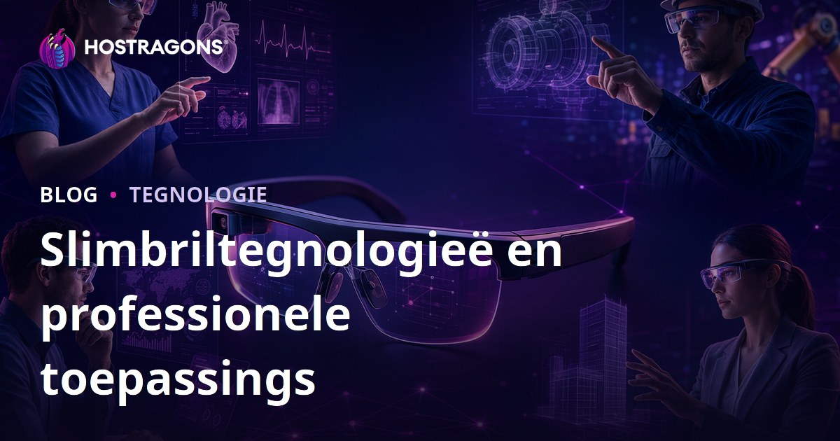 Slimbriltegnologieë en professionele toepassings