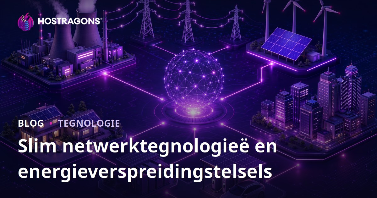 Slim netwerktegnologieë en energieverspreidingstelsels