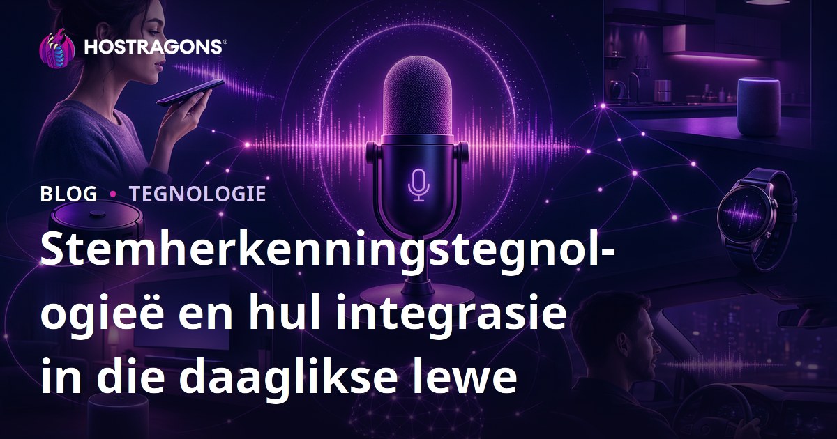 Stemherkenningstegnologieë en hul integrasie in die daaglikse lewe