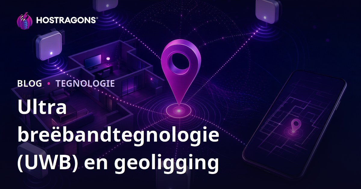 Ultra breëbandtegnologie (UWB) en geoligging