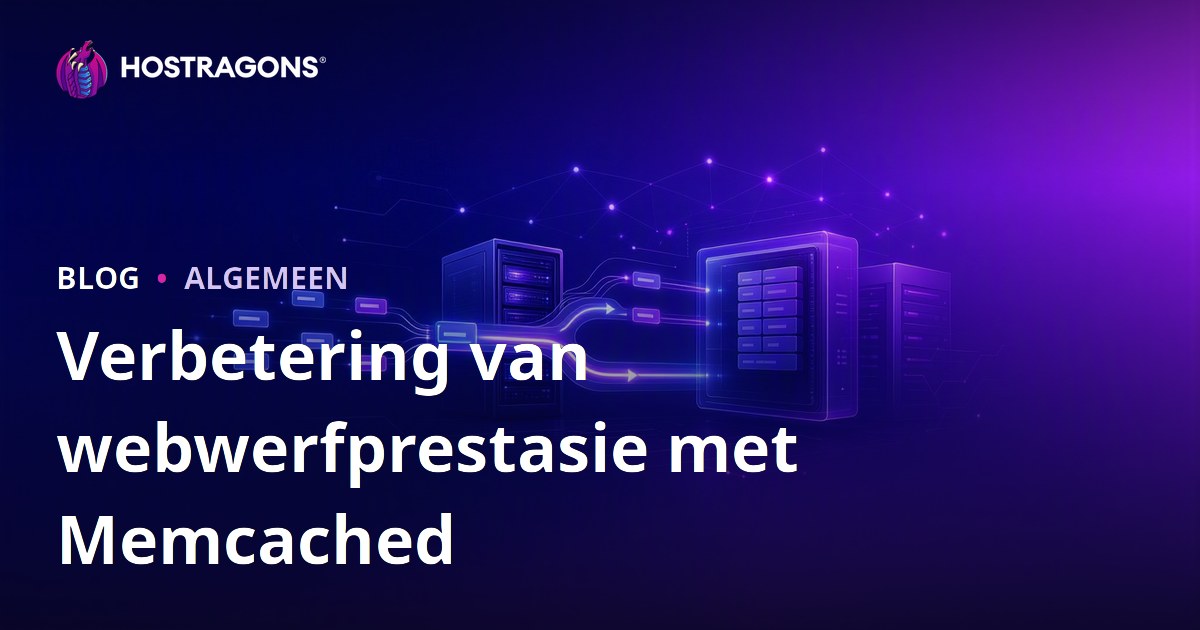 Verbetering van webwerfprestasie met Memcached