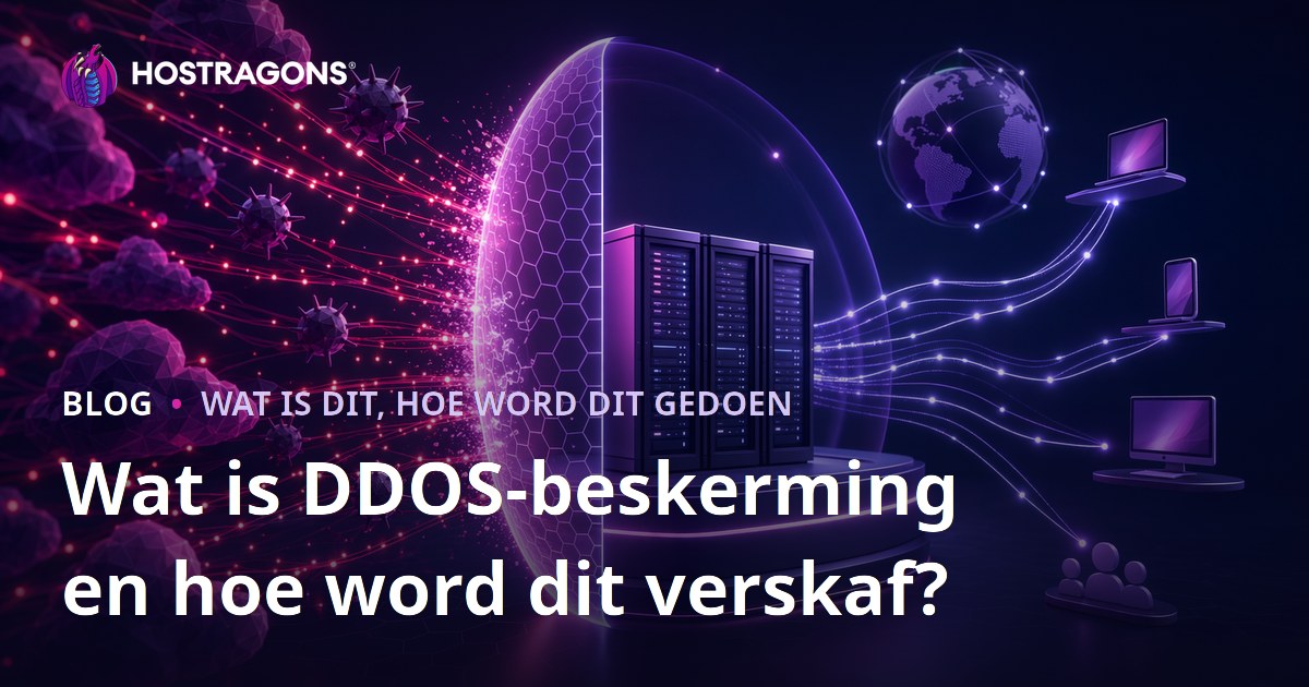Wat is DDOS-beskerming en hoe word dit verskaf?