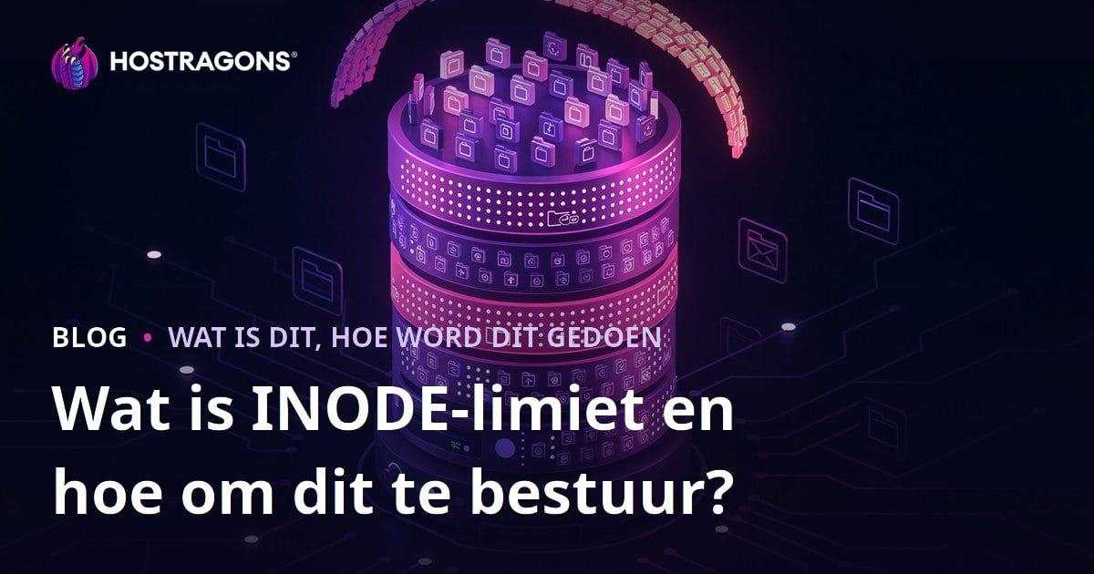 Wat is INODE-limiet en hoe om dit te bestuur?