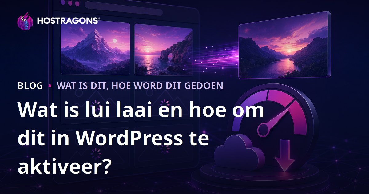 Wat is lui laai en hoe om dit in WordPress te aktiveer?