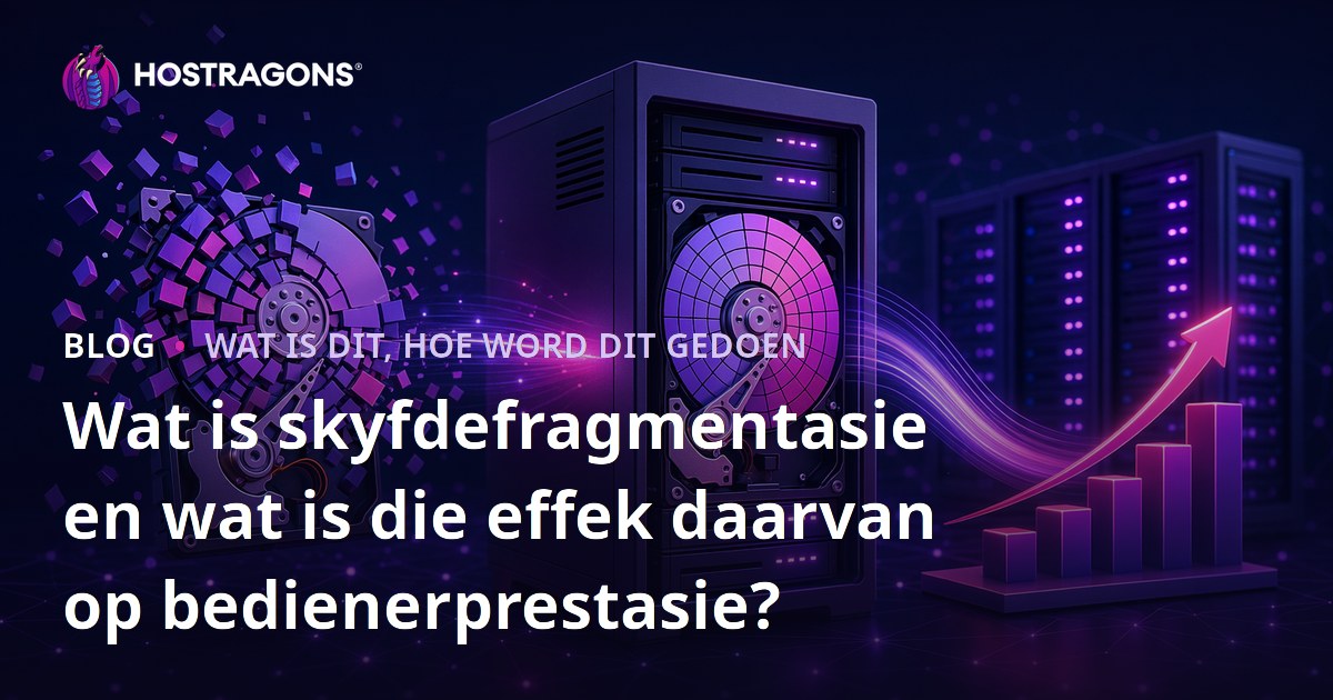 Wat is skyfdefragmentasie en wat is die effek daarvan op bedienerprestasie?