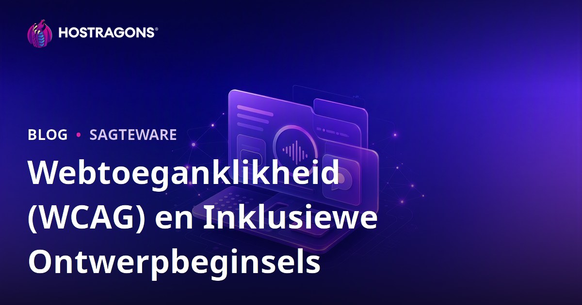 Webtoeganklikheid (WCAG) en Inklusiewe Ontwerpbeginsels