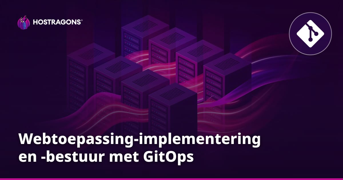 Webtoepassing-implementering en -bestuur met GitOps
