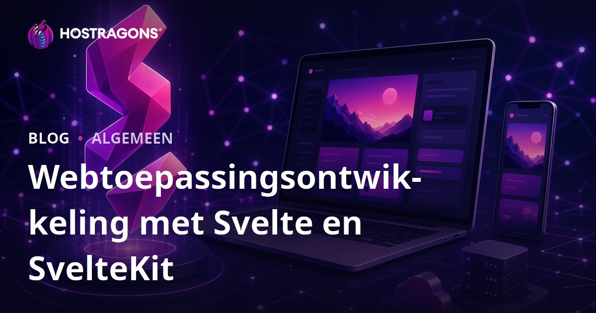 Webtoepassingsontwikkeling met Svelte en SvelteKit