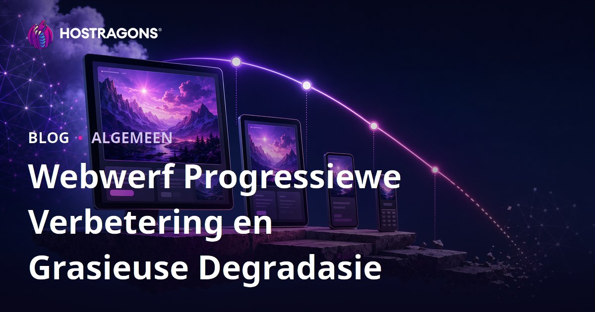 Webwerf Progressiewe Verbetering en Grasieuse Degradasie