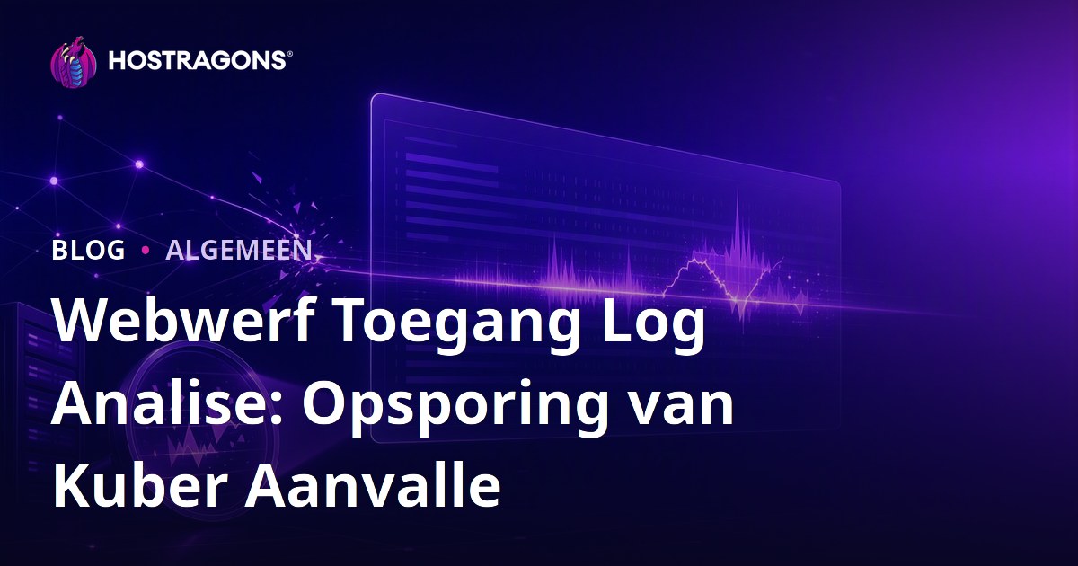 Webwerf Toegang Log Analise: Opsporing van Kuber Aanvalle