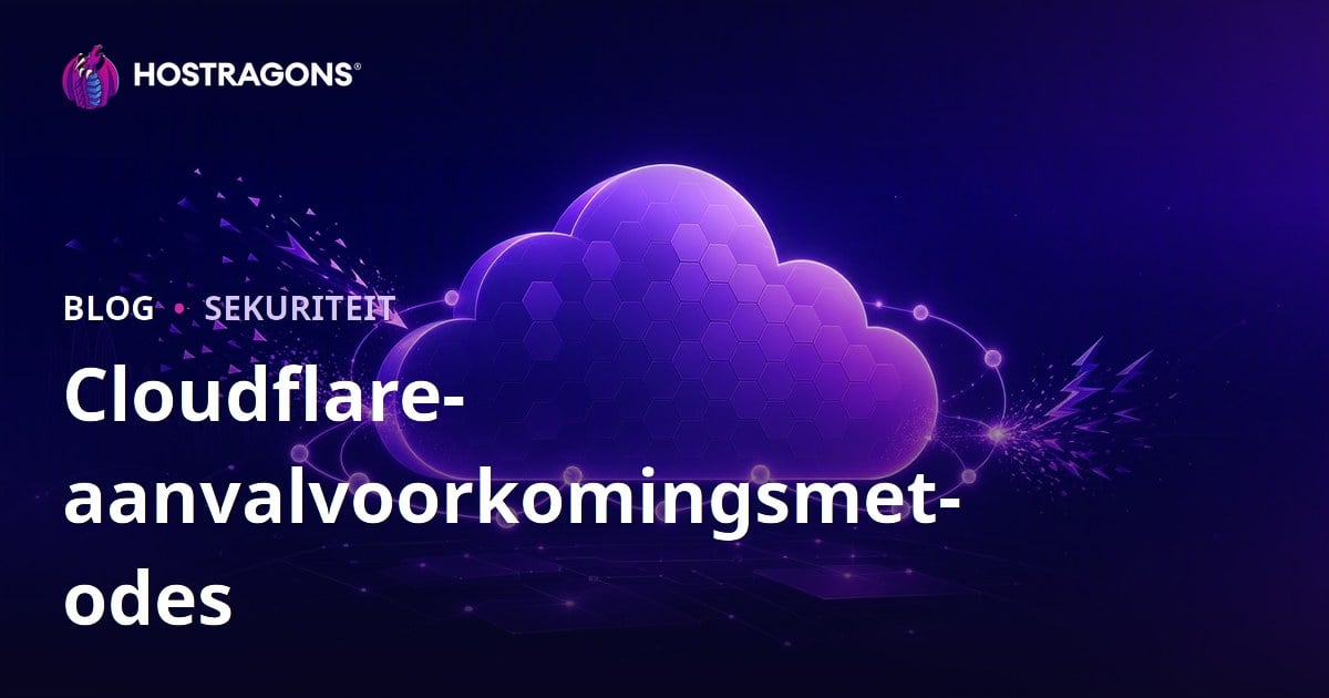Cloudflare-aanvalvoorkomingsmetodes