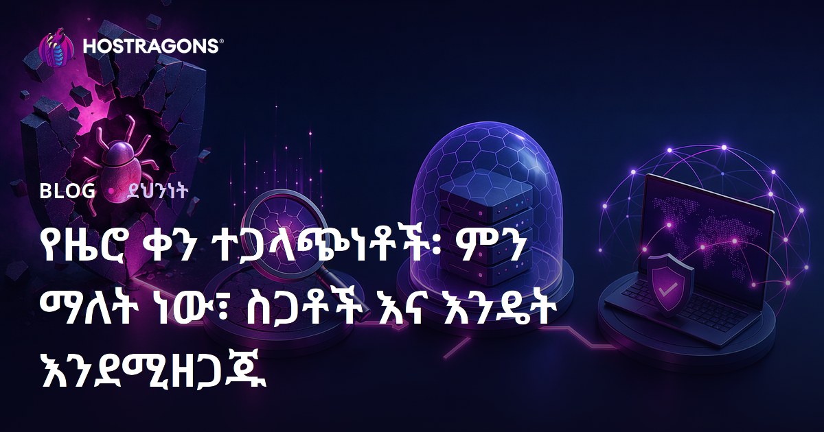 የዜሮ ቀን ስነስርዎች፡ ትርጉማቸው፣ አደጋቸውና መዘጋጃዎት ምን ይፈልጋሉ?