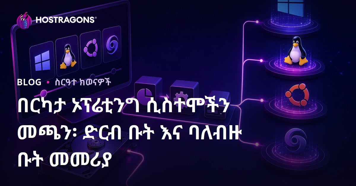 በርካታ ኦፕሬቲንግ ሲስተሞችን መጫን፡ ድርብ ቡት እና ባለብዙ ቡት መመሪያ