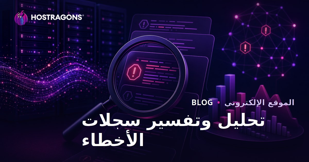 تحليل وتفسير سجلات الأخطاء