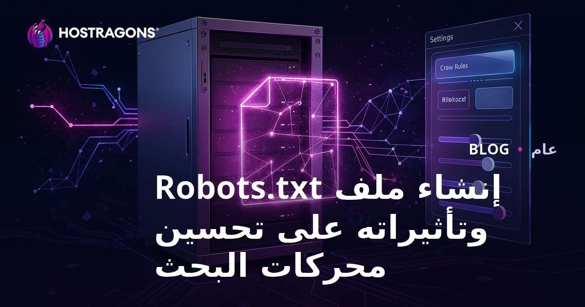 إنشاء ملف Robots.txt وتأثيراته على تحسين محركات البحث