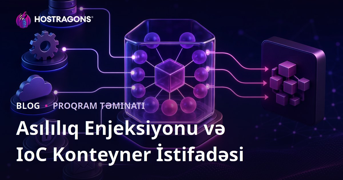 Asılılıq Enjeksiyonu və IoC Konteyner İstifadəsi