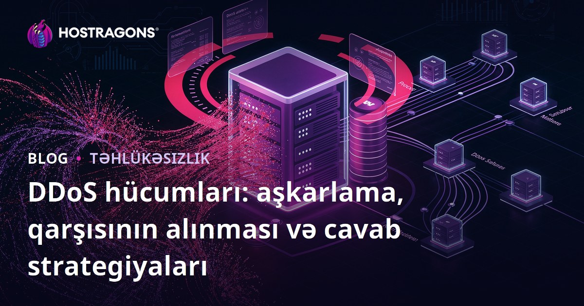 DDoS hücumları: aşkarlama, qarşısının alınması və cavab strategiyaları