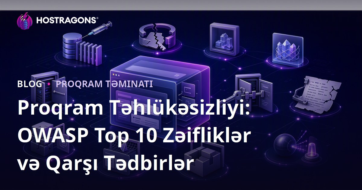 Proqram Təhlükəsizliyi: OWASP Top 10 Zəifliklər və Qarşı Tədbirlər