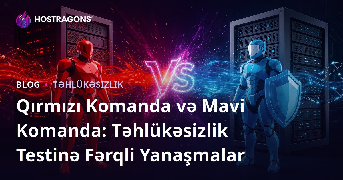Qırmızı Komanda və Mavi Komanda: Təhlükəsizlik Testinə Fərqli Yanaşmalar