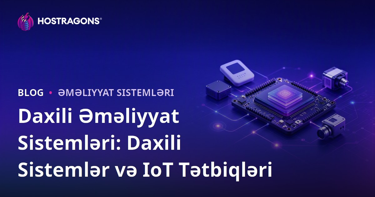 Daxili Əməliyyat Sistemləri: Daxili Sistemlər və IoT Tətbiqləri