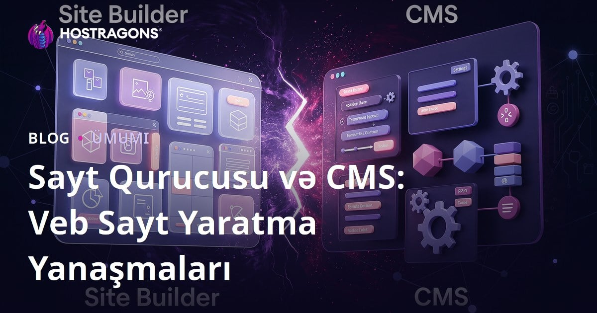 Sayt Qurucusu və CMS: Veb Sayt Yaratma Yanaşmaları