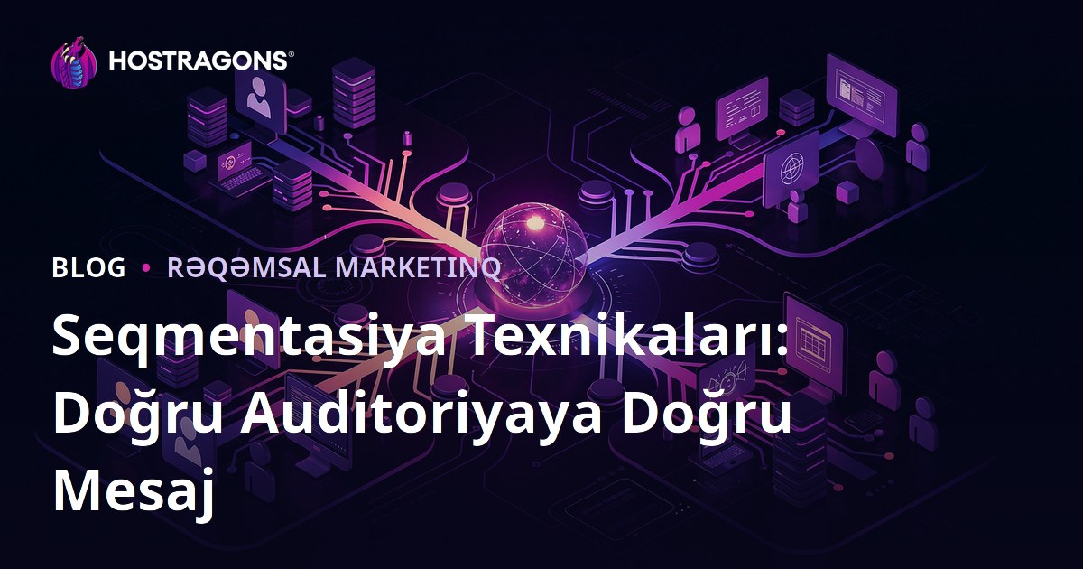 Seqmentasiya Texnikaları: Doğru Auditoriyaya Doğru Mesaj