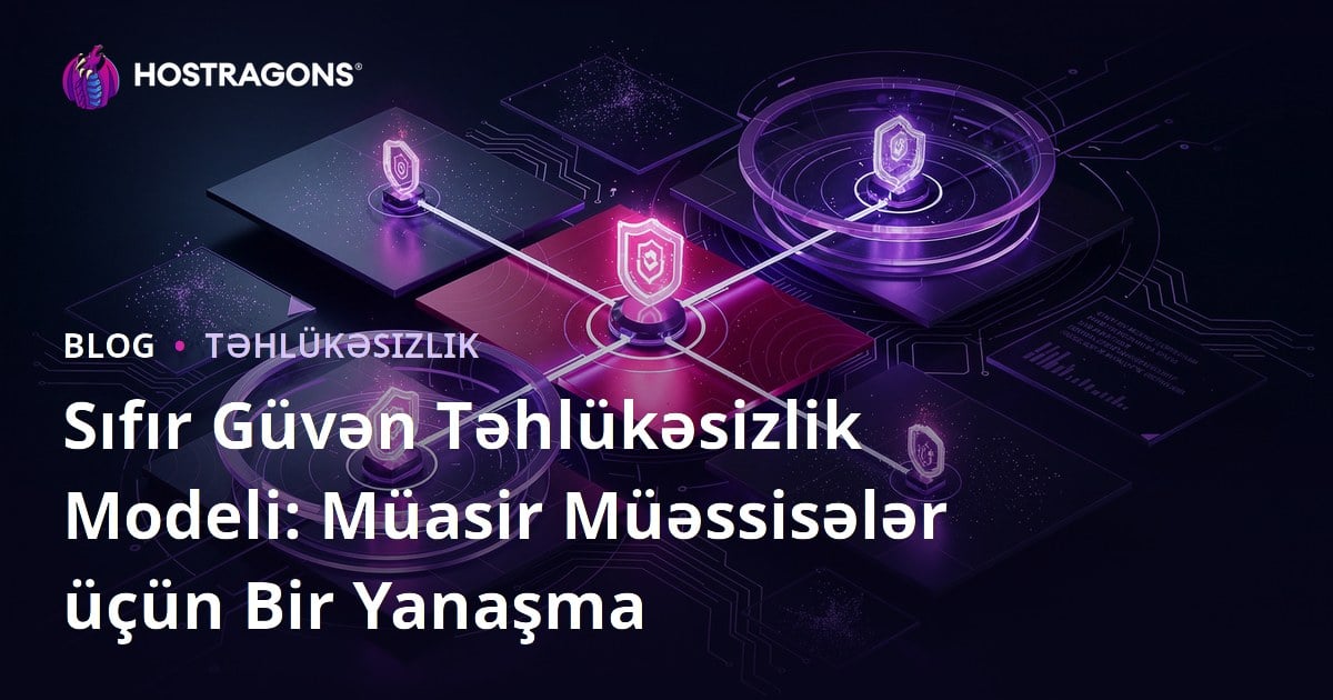 Sıfır Güvən Təhlükəsizlik Modeli: Müasir Müəssisələr üçün Bir Yanaşma
