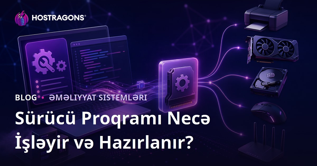 Sürücü Proqramı Necə İşləyir və Hazırlanır?